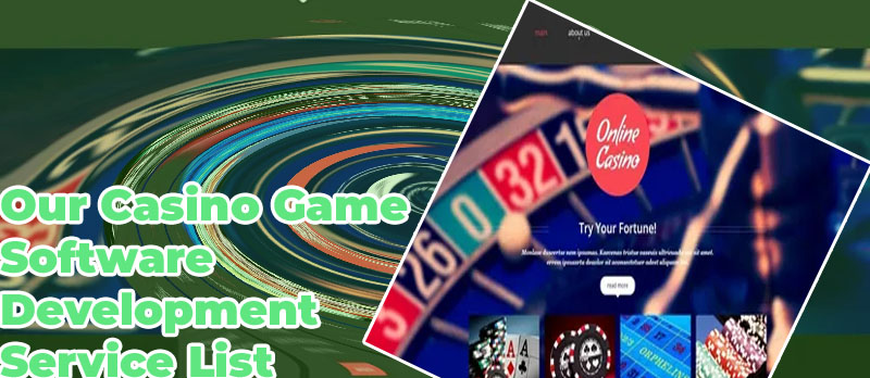 Casino online website development services company