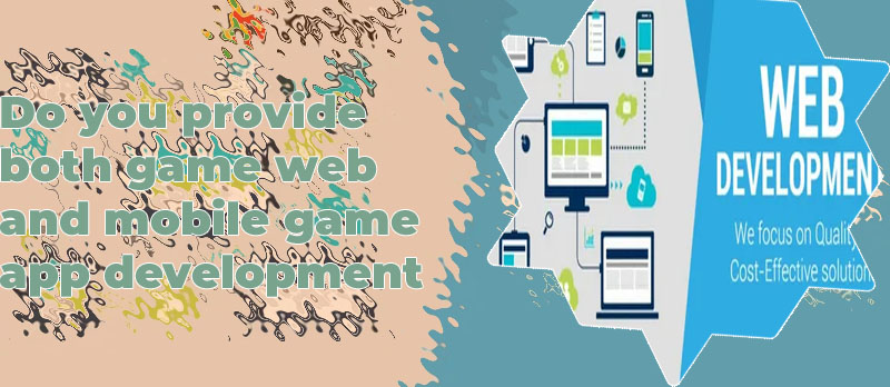 Mobile game website development company
