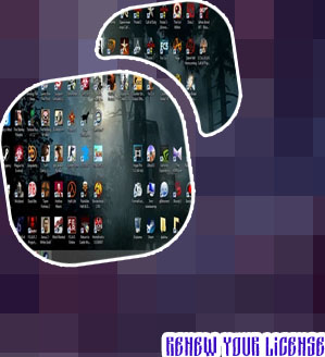 Popular game gaming license